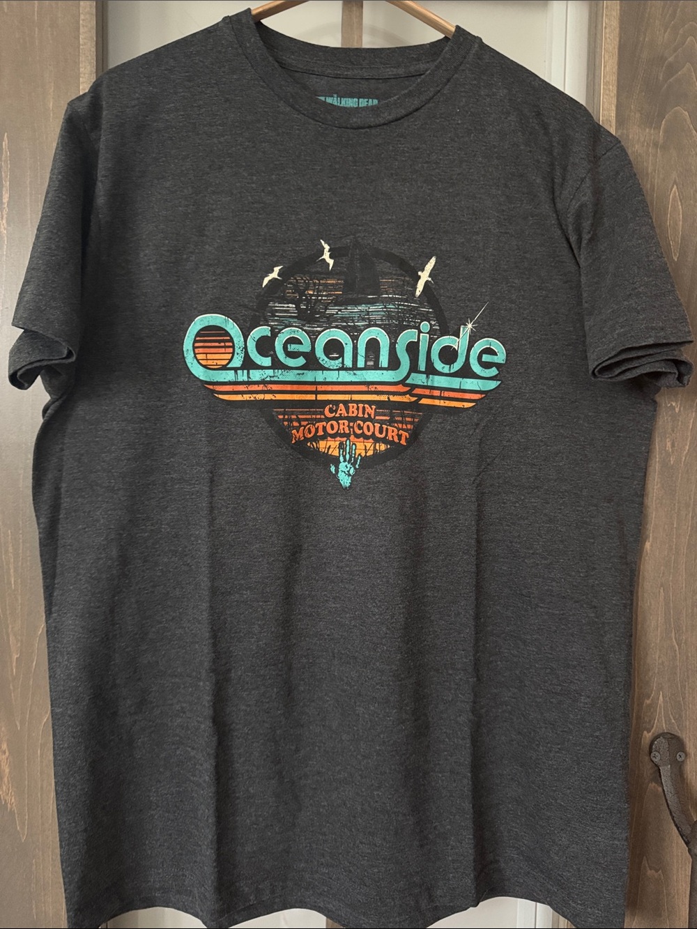 The Walking Dead Oceanside T-shirt Motor Court‎ Supply Drop Exclusive TWD
